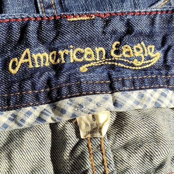 VINTAGE American Eagle Women's Short Skirt - SIZE 6 - Picture 8 of 8